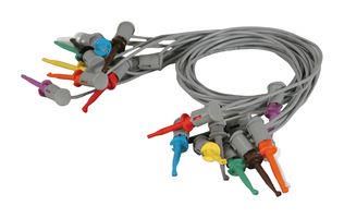 MINIPRO TEST CLIP LEAD KIT, 10 PC, 500MM CT3185