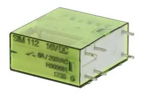 RELAY, 1NO, 1NC, 250VAC, 8A SIM112 16VDC