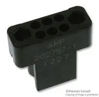 RECTANGULAR HOUSING, RECEPTACLE, 6 POSITION 202757-1