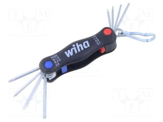 Wrench-set; 12-angles,socket spanner; Chrom-vanadium steel WIHA WIHA.SB351PM8X