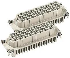 RECTANGULAR INSERT, RECEPTACLE, 64 POSITION 09210643101