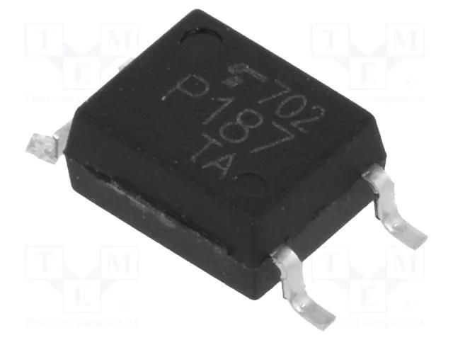 Optocoupler; SMD; Ch: 1; OUT: Darlington; Uinsul: 3.75kV; Uce: 300V TOSHIBA TLP187-E-T
