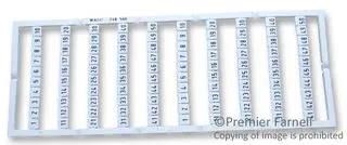 TERMINAL BLOCK MARKER, 1-50 248-566.