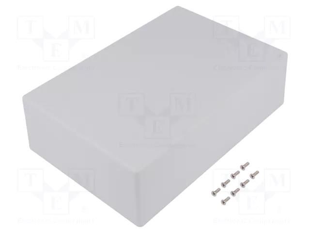 Enclosure: multipurpose; X: 150mm; Y: 221mm; Z: 63mm; 1591XX; ABS HAMMOND HM-1591XXFGY