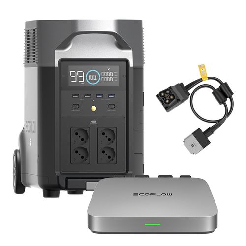 Bundle EcoFlow Delta Pro + microinverter PowerStream 800W, EcoFlow Bundle052460