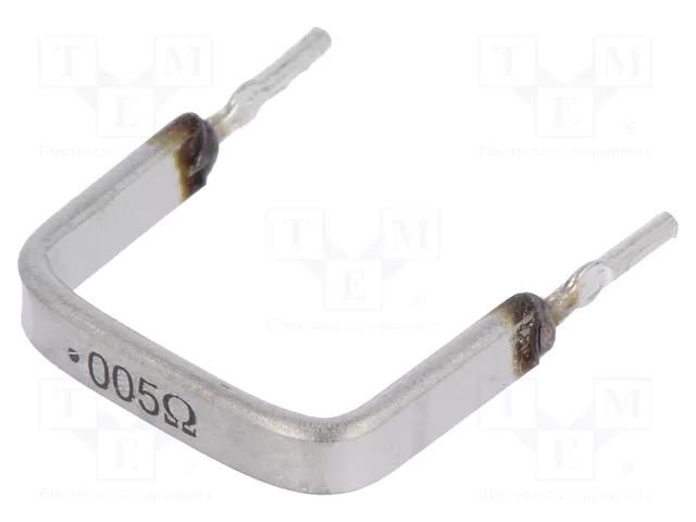 Resistor: wire-wound; sensing,precise; THT; 5mΩ; 3W; ±1%; -40÷125°C TT ELECTRONICS OAR3R005FLF