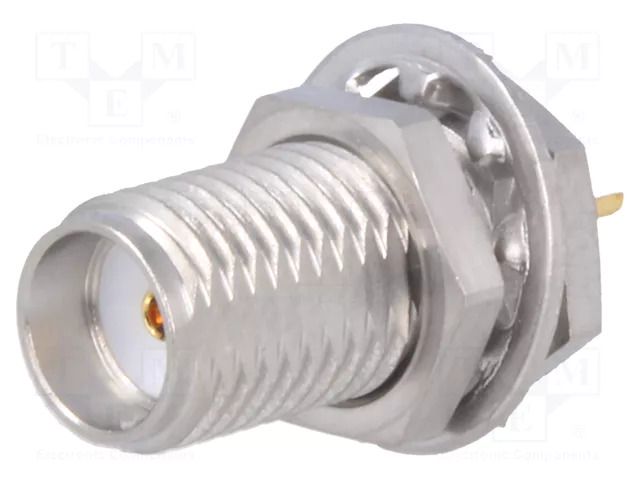 Connector: SMA; socket; female; straight; 50Ω; soldering MOLEX MX-73251-0242