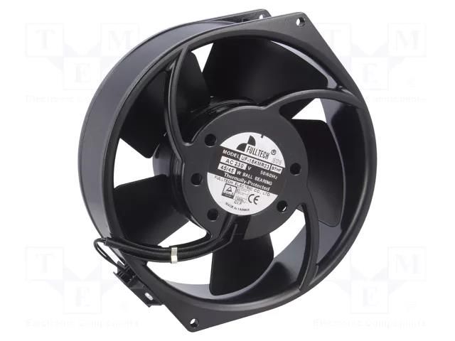 Fan: AC; axial; 230VAC; 172x150x55mm; 382.5m3/h; 58dBA; ball FULLTECH UF15KMR23-H