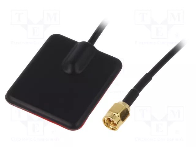 Antenna; GSM; 2dBi; linear; for ribbon cable; 50Ω; 39.9x33.5x5.5mm SR PASSIVES GSM-ANT117