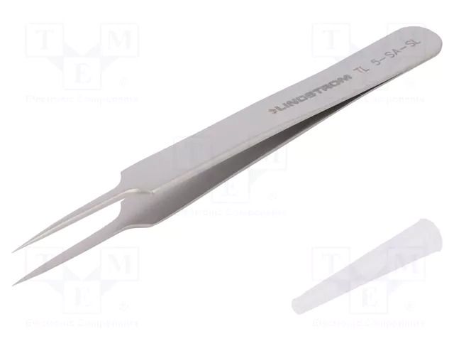 Tweezers; 110mm; SMD; Blades: narrow; Type of tweezers: straight LINDSTRÖM SA.TL5SASL