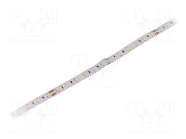 LED tape; white neutral; 5630; LED/m: 60; 12mm; white PCB; IP20 WISVA OPTOELECTRONICS HH-40KGK-5630GWNA