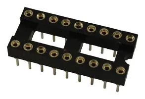 DIP SOCKET, 18 POSITION, THROUGH HOLE SPC15528
