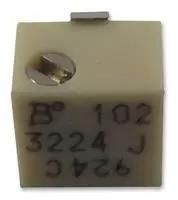 TRIMMER, 5KOHM, 12 TURN, SMD 3224J-1-502E
