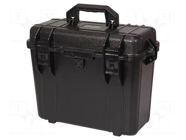 Chest; tool case; black; ABS; Body dim: 419x229x341mm; max.18.9kg NEWBRAND NB-45-30