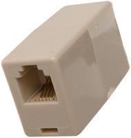 MOD COUPLER, RJ11, JACK, 6P4C 32-1004