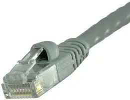 PATCH CABLE, CAT6, RJ45, 5FT, GREY 73-8890-5