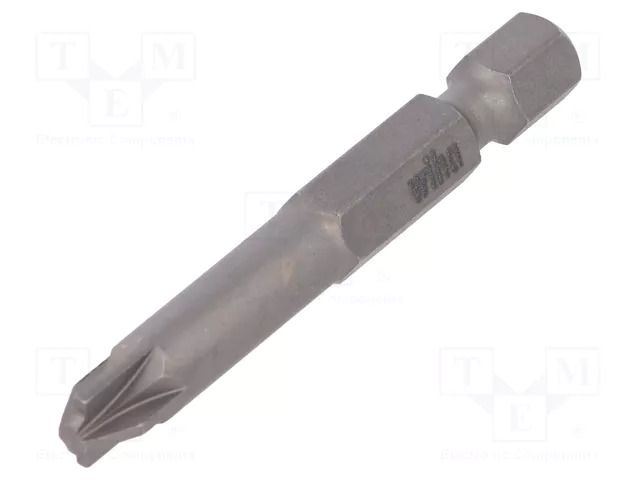 Screwdriver bit; PlusMinus PZ-type; PZ2/SL; 1/4"; PROFESSIONAL WIHA WIHA.7049XZ/SL/PZ2