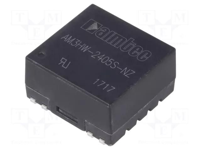 Converter: DC/DC; 3W; Uin: 9÷36VDC; Uout: 5VDC; Iout: 600mA; SMT AIMTEC AM3HW-2405S-NZ
