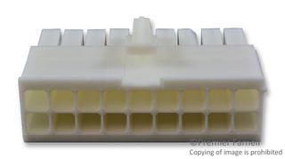 PLUG & SOCKET HOUSING, PLUG, NYLON 770584-1.