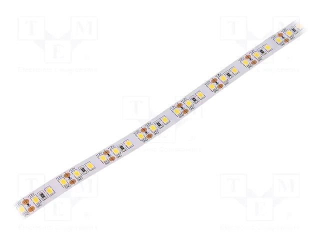 LED tape; white neutral; 2835; LED/m: 120; 10mm; white PCB; IP20 WISVA OPTOELECTRONICS HH-40KTI-2835FWNA