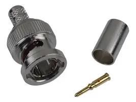 RF/COAXIAL, BNC PLUG, STRAIGHT, 75 OHM, CRIMP 112507.