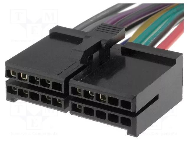 Connector; with leads; Prology; PIN: 20 4CARMEDIA ZRS-171