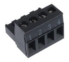 TERMINAL BLOCK PLUGGABLE, 4 POSITION, 22-12AWG 25.320.0453.1