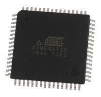 MICROCONTROLLER MCU, 8 BIT, ATMEGA, 16MHZ, TQFP-64 ATMEGA128-16AUR.