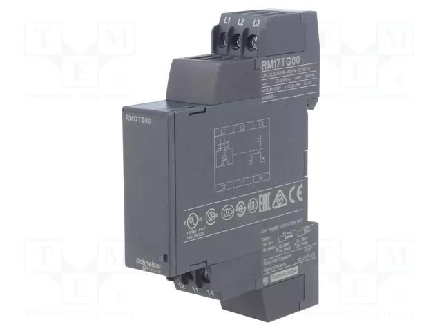 Voltage monitoring relay; for DIN rail mounting; Zelio Control SCHNEIDER ELECTRIC RM17TG00