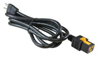 POWER CORD NEMA5-15P/IEC C19, 2M, 15A, BLACK VL-0136-14-200