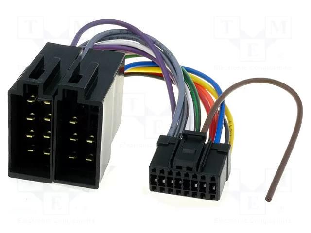 Connector; ISO; Pioneer; PIN: 16 4CARMEDIA ZRS-68