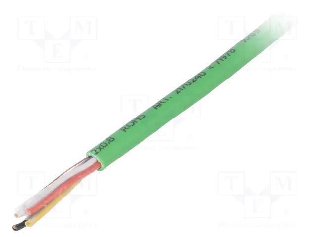 Wire; 2x2x0.8mm; EiB/KNX,PROFIBUS,air-conditioning technology LAPP BUS-EIB-2X2X0.8