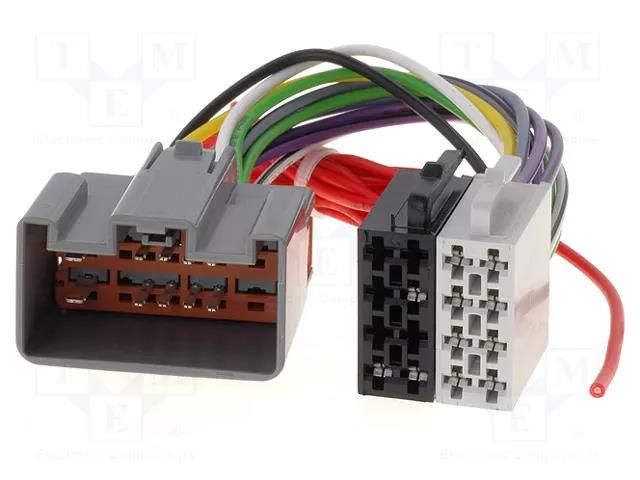 Adapter; Ford,Land Rover,Volvo; ISO 4CARMEDIA ZRS-AS-42B