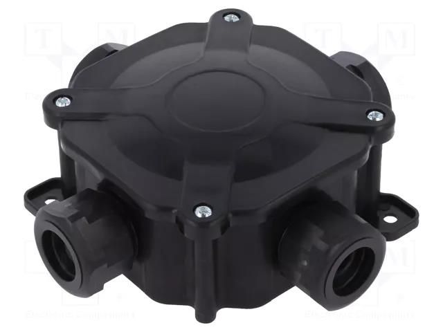 Enclosure: junction box; X: 75mm; Y: 75mm; Z: 35mm; wall mount; IP67 PAWBOL PW-A.0035C