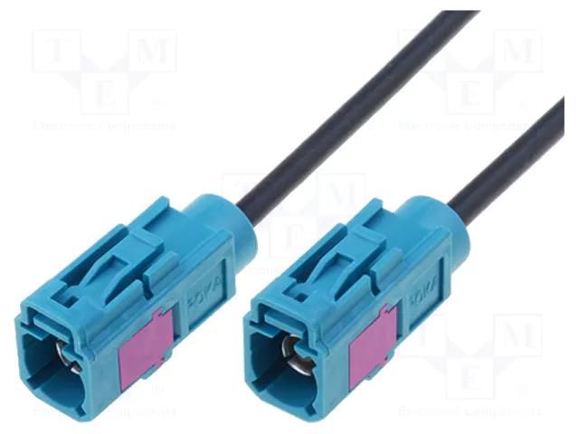 Cable; Fakra socket,both sides; straight; 6m  ZRS-FAKRA.F/F.06