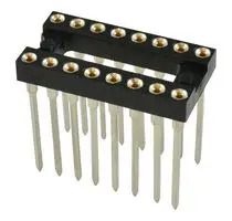 DIP SOCKET, 16 POSITION, THROUGH HOLE 123-43-316-41-001000