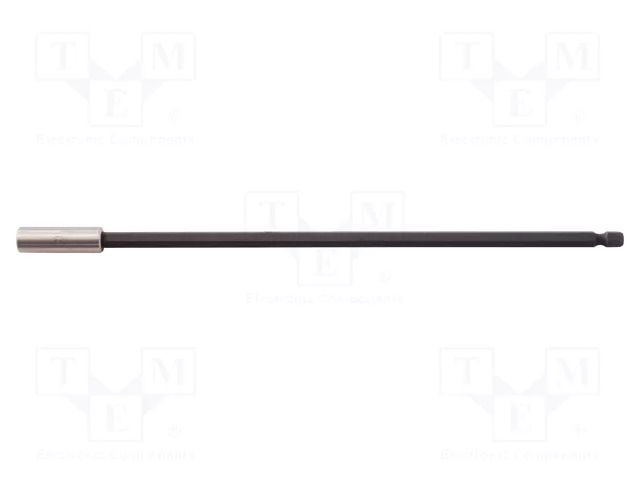 Holder; HEX 1/4"; Overall len: 200mm; magnetic C.K CK-4570/200