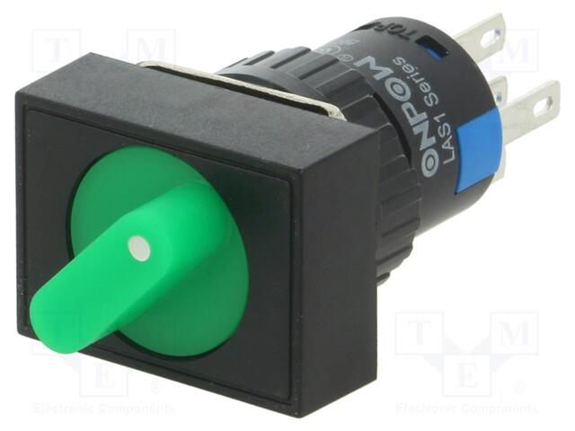 Switch: rotary; Pos: 2; SPDT; 3A/220VAC; 2A/24VDC; -20÷55°C; 50mΩ ONPOW V16-11XAJ-2-24G