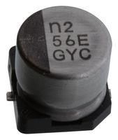 CAP, 56UF, 25V, ALU ELEC, HYBRID, SMD GYC1E560MCQ1GS