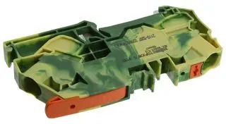 TERMINAL BLOCK, DIN RAIL, 2POS, 20-6AWG 2110-5207.