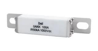 1000V-RATED FUSE FOR EV/HEV/ESS APPLICATIONS, 100A,  STUD MOUNT WITH OFFSET BLADE 51AK0287 0AKK-K100-BB