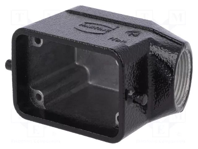 Enclosure for connectors: HDC; size 6B; for cable; Han® B; angled HARTING 19307061541