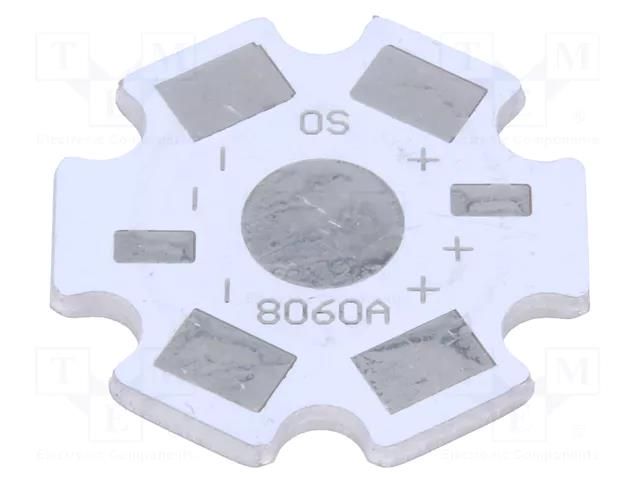 STAR pcb for high power LEDs; LED OPTOSUPPLY OSMCPCB8060A