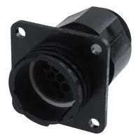 CIRCULAR CONNECTOR RECEPTACLE SIZE 17, 16 POSITION, PANEL 796275-1