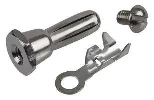 BANANA PLUG, 25A, STUD 186