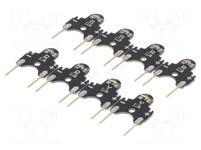 Kit: LED; ECell; for breadboards; pin header DFROBOT DF-FIT0425