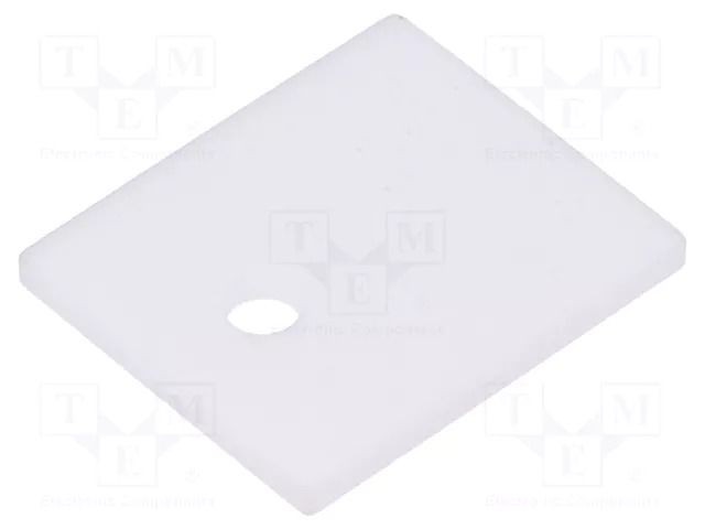 Heat transfer pad: ceramic; TO3P; L: 17.5mm; W: 20.5mm; Thk: 1.5mm FISCHER ELEKTRONIK AOS3PSL