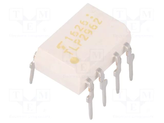 Optocoupler; THT; Ch: 1; OUT: open collector; 5kV; 15Mbps; DIP8F TOSHIBA TLP2962F
