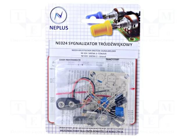 Acoustic signaller; 9÷12VDC Nord Elektronik Plus ZSM-NE024