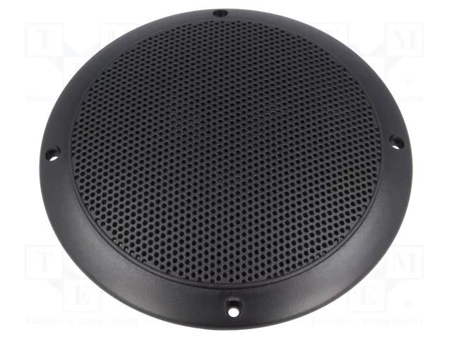 Loudspeaker; waterproof; 60W; 4Ω; Ø180x67mm; Sound level: 86dB VISATON VS-FR16WP-BK